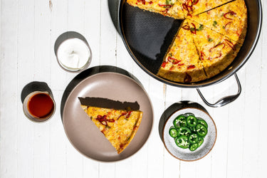 Pepper Jack Skillet Cornbread