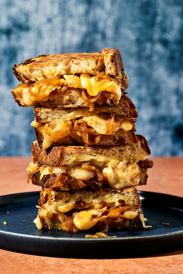 Grilled Cheese & Vegemite Onion Toastie