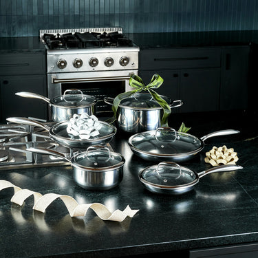 essential pots and pans to stock a new kitchen
