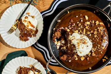 Sticky Toffee Pudding with Spiced-Rum Toffee Sauce
