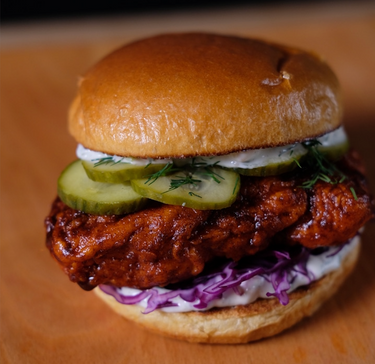 Nashville Hot Cod Sandwich