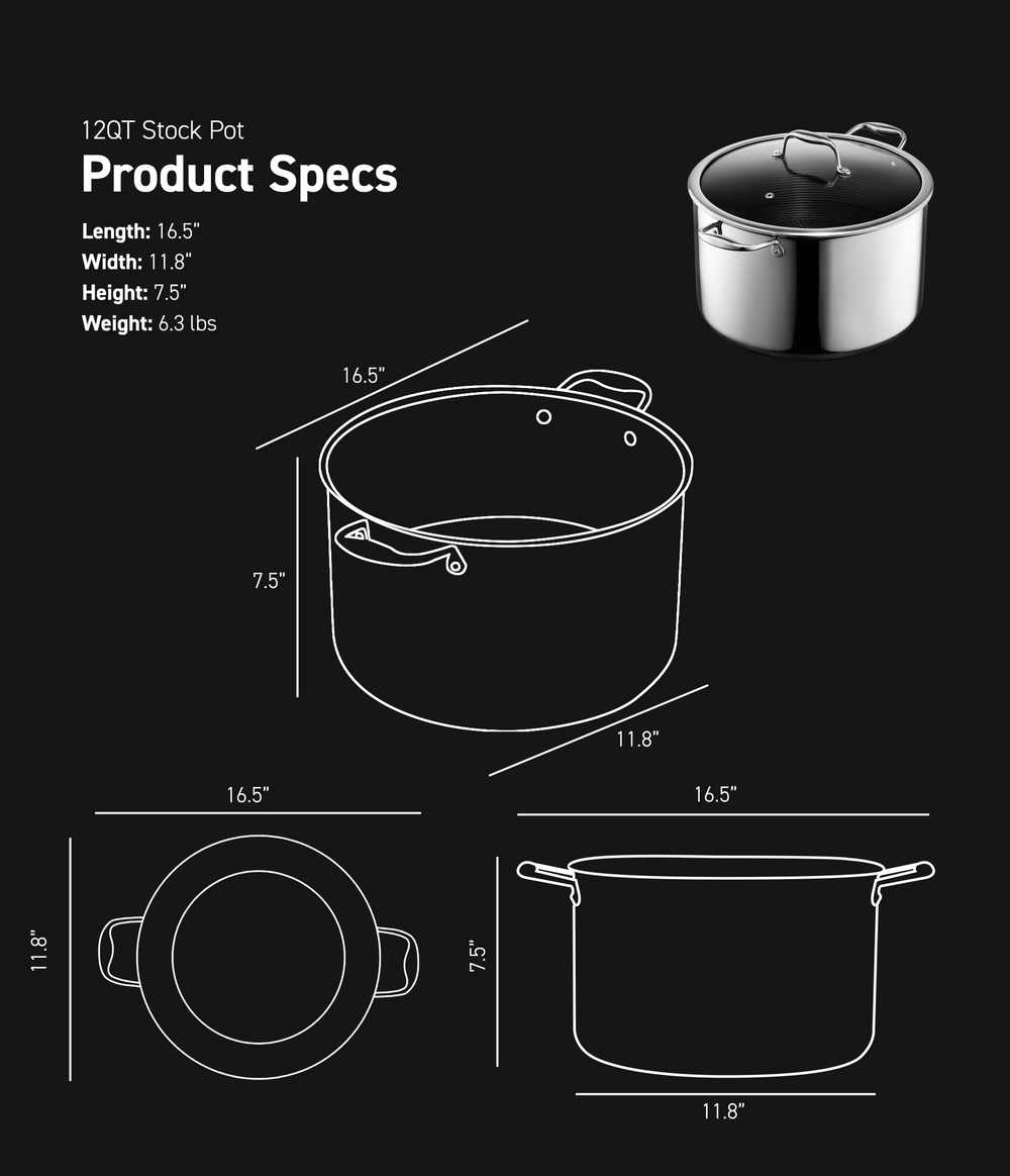 Product Spec dimensions