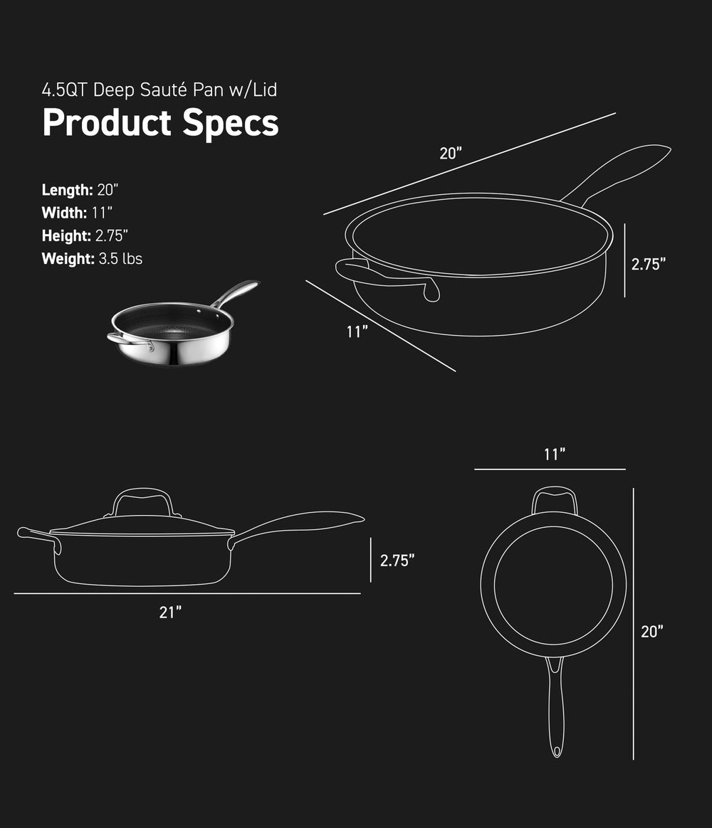 Product Spec dimensions