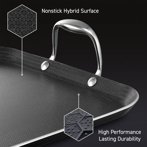 HexClad Hybrid Griddle 11.8  • See the best prices »