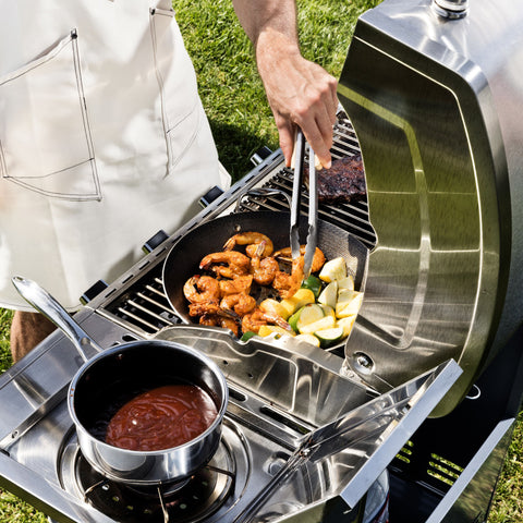 HexClad Hybrid Nonstick BBQ Grill Pan, Heat-Safe to 900º F,  Dishwasher Safe : Patio, Lawn & Garden