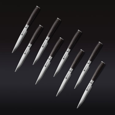 Steak Knife & Bistecca Plate Set, 16-pc (Espresso)