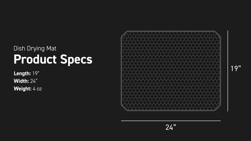 Product Spec dimensions