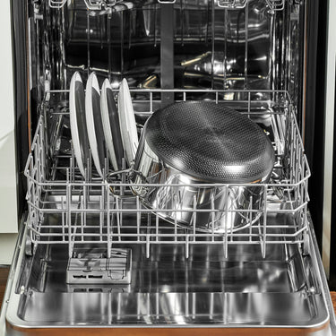 Hybrid Stock Pot With Lid, 8-Qt