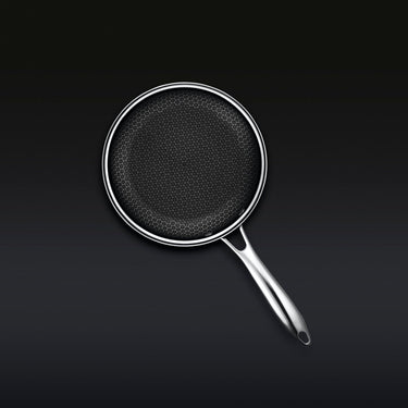 Hybrid Fry Pan with Lid, 8"