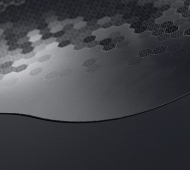 A close-up of HexClad