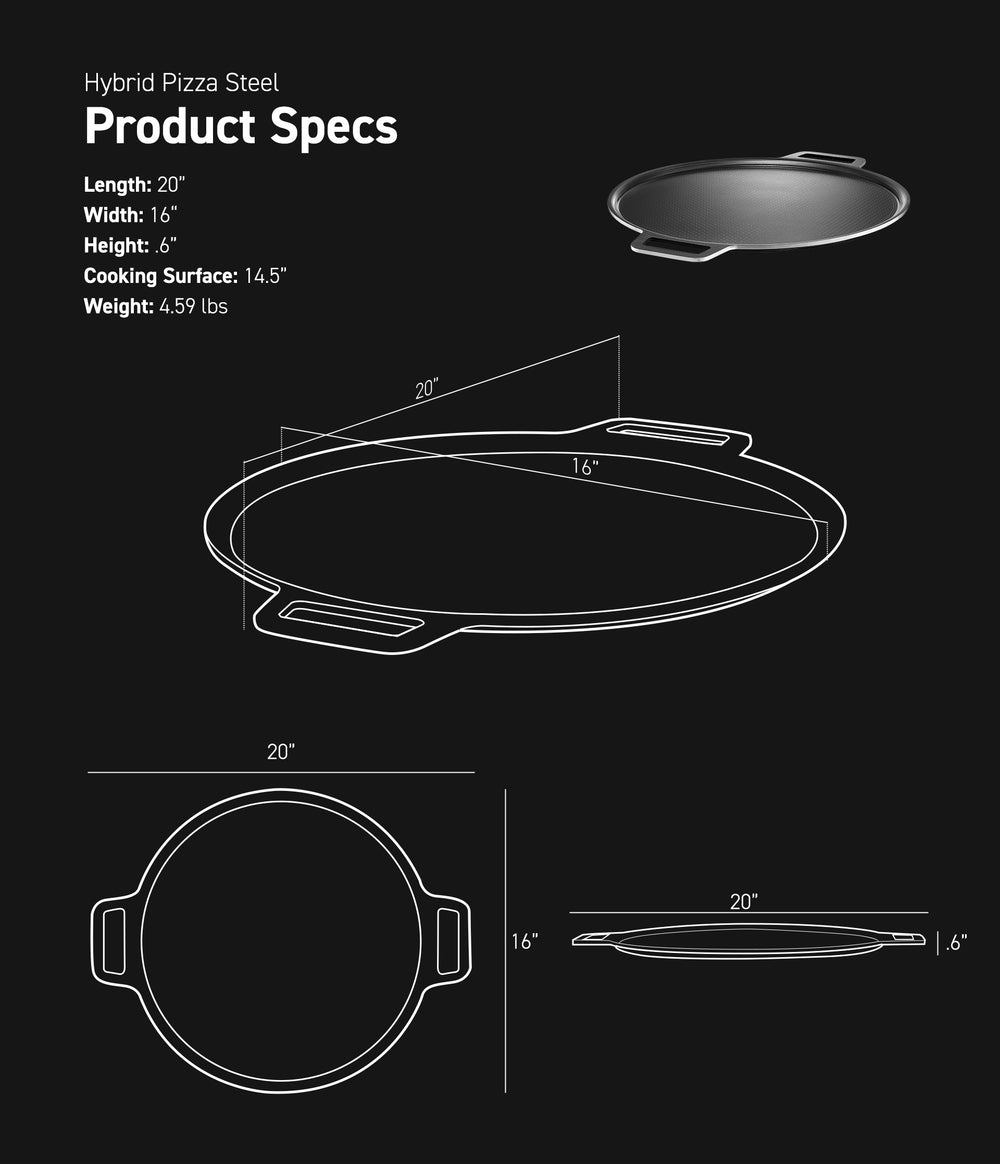 Product Spec dimensions