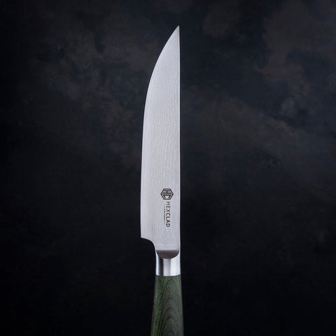 HexClad 8 inch Japanese Damascus Stainless Steel Chef Knife Full