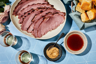 Hot Maple Glazed Ham