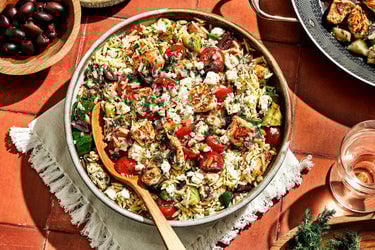 Grilled Chicken & Orzo Salad