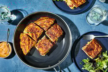 Roasted Pepper & Potato Tortilla Española