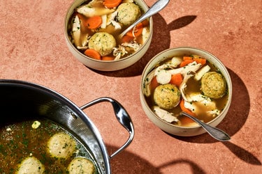 Big Batch Matzo Ball Soup