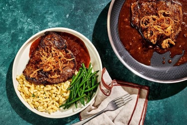 German Steak & Onions