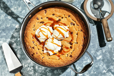 Skillet Chocolate Chip Cookie