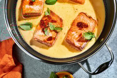 Creamy Coconut-Lime Salmon