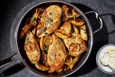 One-Pan Chicken with Lemon and Potatoes