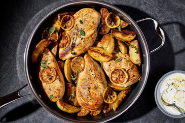 One Pan Lemon Chicken and Potatoes
