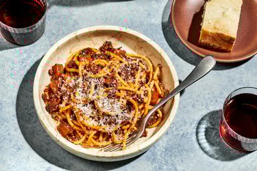 Lentil, Mushroom and Butternut Squash Bolognese