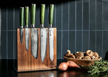 7pc set with knife block