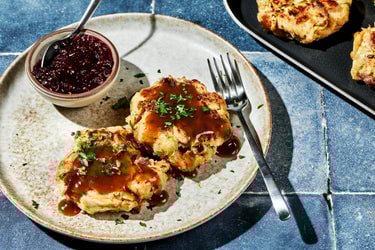 Thanksgiving Leftover Fritters
