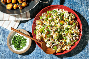 Grilled Sour Cream & Onion Potato Salad