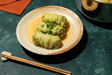 Japanese Miso Cabbage Rolls