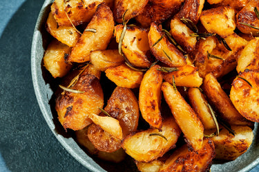Crispy Duck Fat Roasted Potatoes
