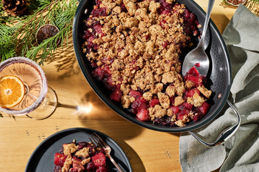 Cranberry-Pear Oat Crumble