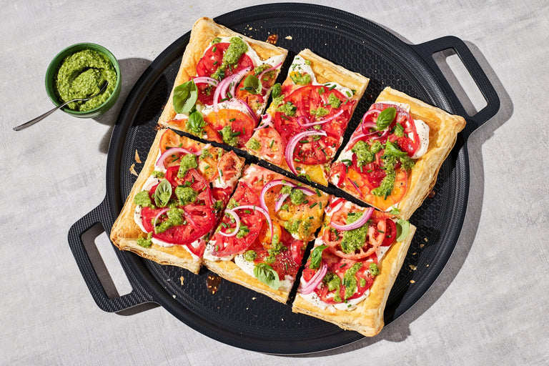 Tomatentaart met luchtige ricotta