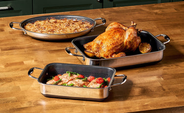 8 Tasty Reasons You Need Our Hybrid Roasting Pan Set