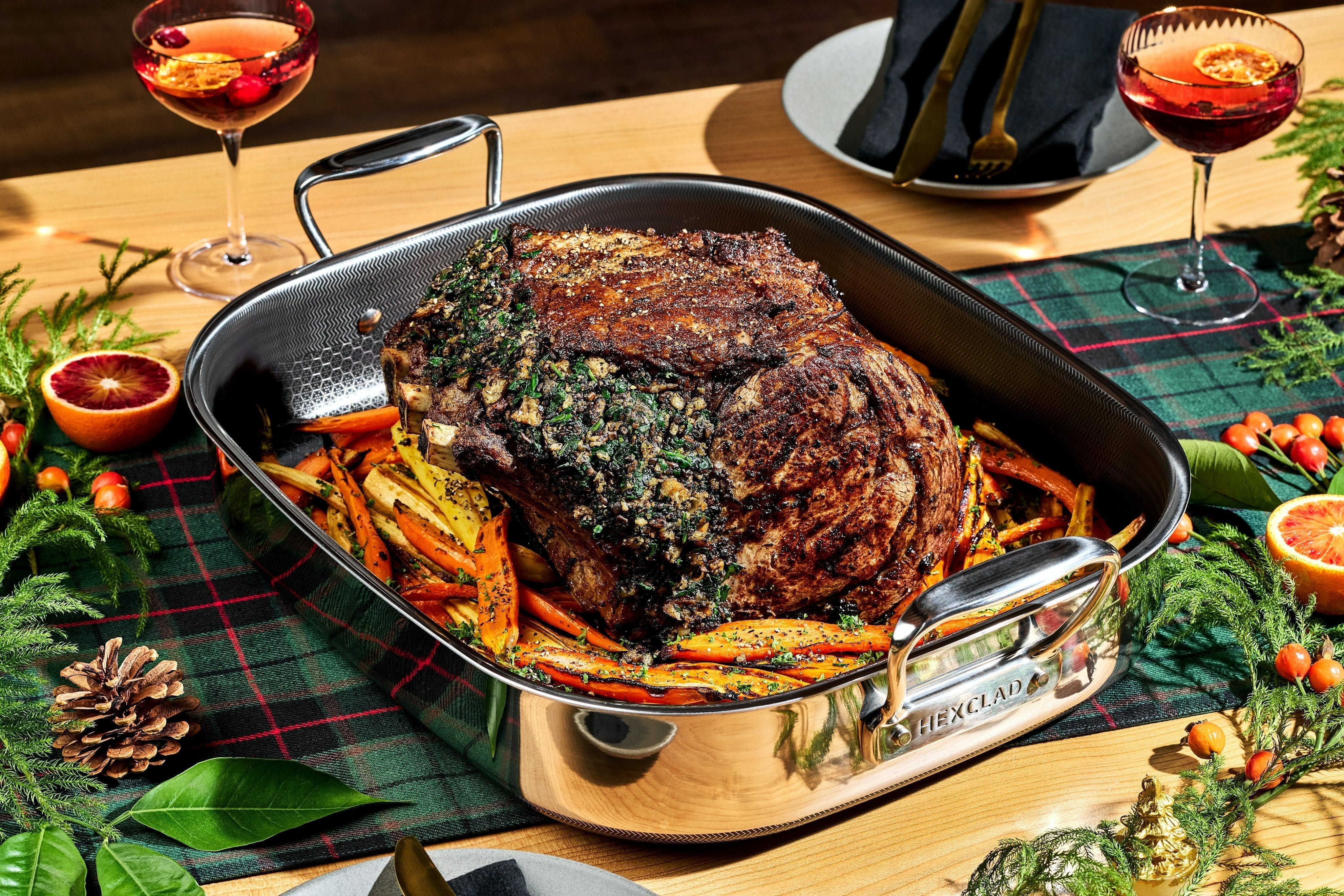 Stuffed Rib of Beef