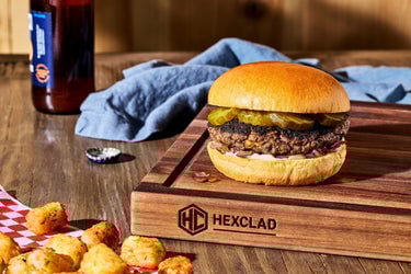 Flame-Griddled Juicy Lucy