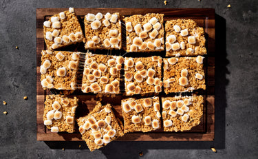 Toasted Marshmallow Rice Krispie Treats