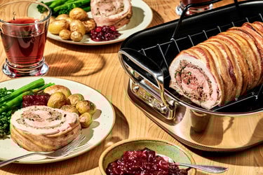 Dutch Stuffed Pork Tenderloin (Varkensrollade Met Gehaktvulling)
