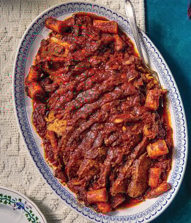 Jew-Mami Braised Brisket