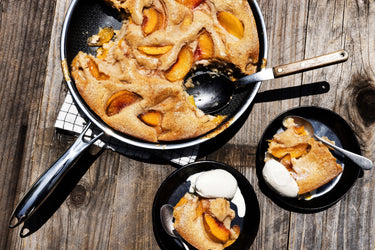 Peach Skillet Cobbler