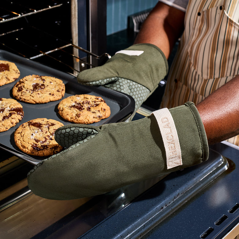 Eco Modern Oven Mitt Set - Forest