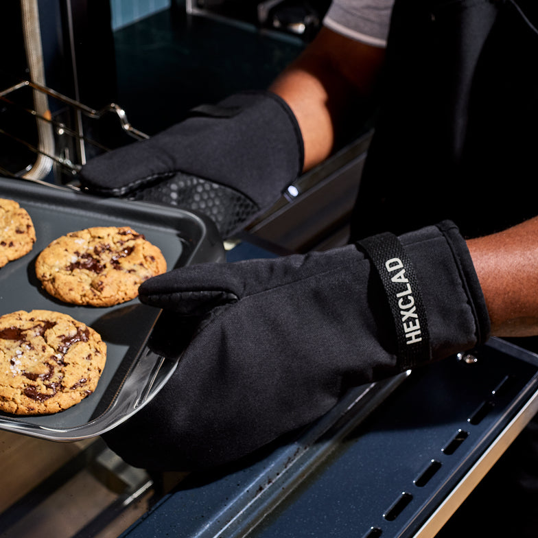 Eco Modern Oven Mitt Set - Onyx