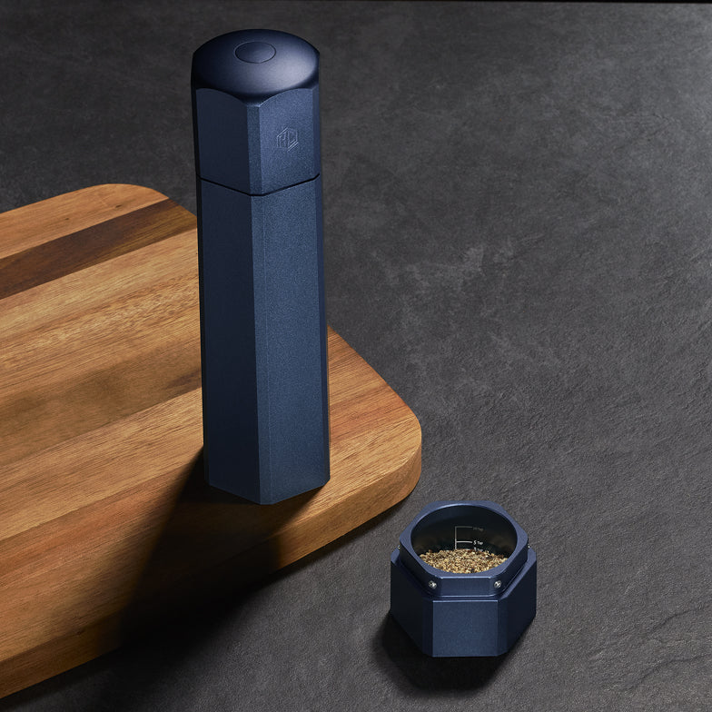 HexMill Pepper Grinder, Indigo