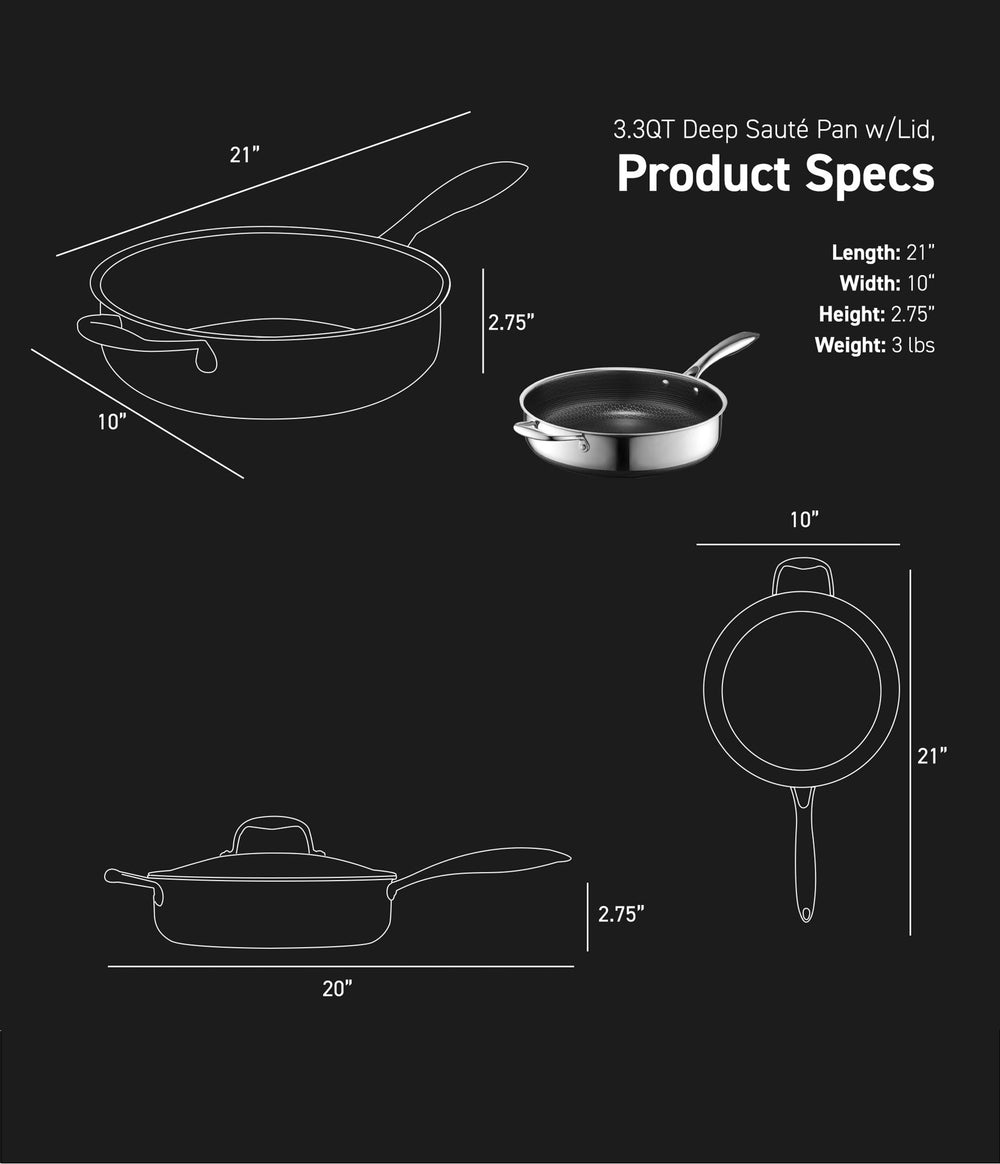 Product Spec dimensions