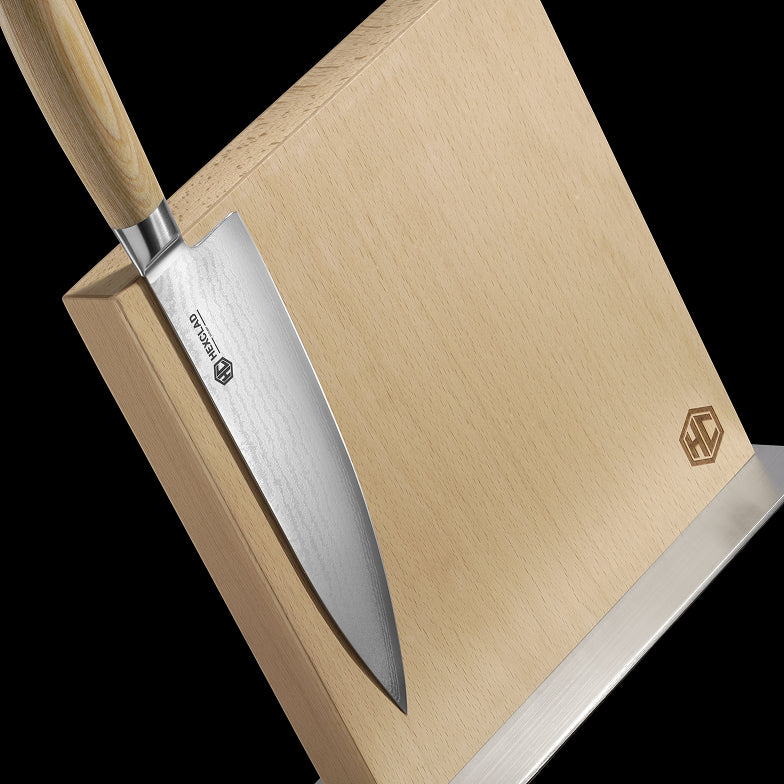 Damascus Steel Knife Set, 7-pc (Blonde)