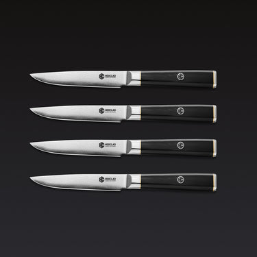 Master Series Damascus Steel Steak Knife Set, 4-pc