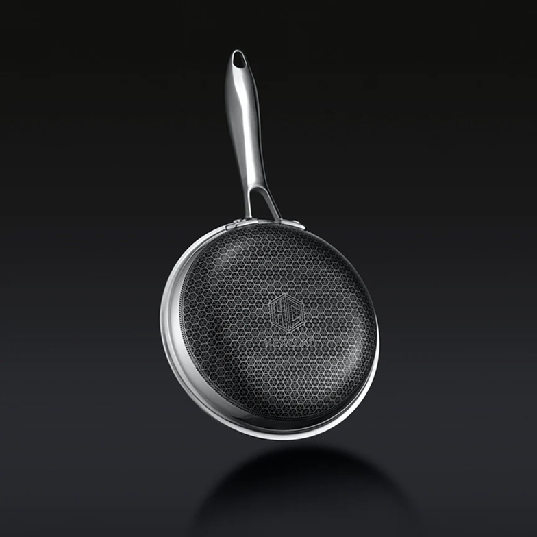Hybrid Fry Pan Set with Lids, 6pc