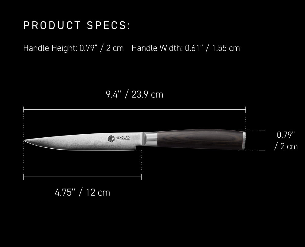 Product Spec dimensions