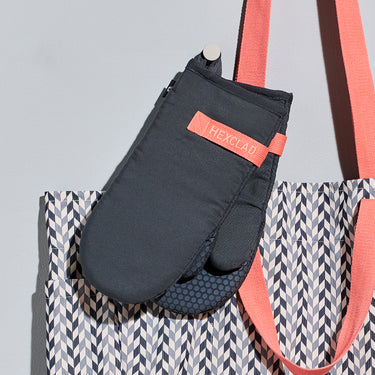 Eco Modern Oven Mitt Set - Slate