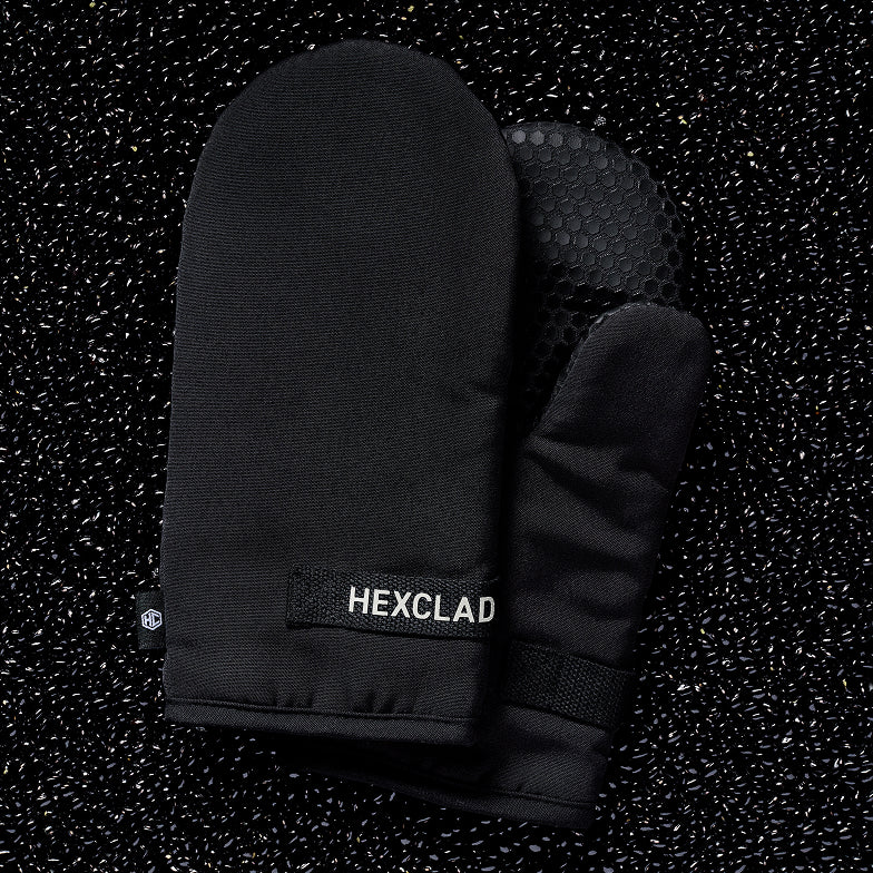 Eco Modern Oven Mitt Set - Onyx